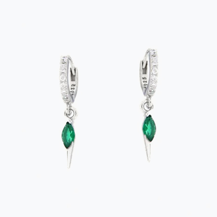 boucle d'oreilles jade